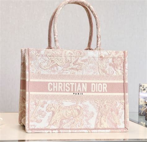 hot pink christian dior bag|pink christian dior tote bag.